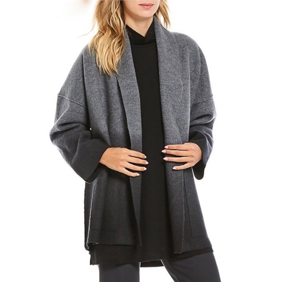 Eileen Fisher Sweaters - NEW Eileen Fisher Ombré Open Front Shawl Cardigan